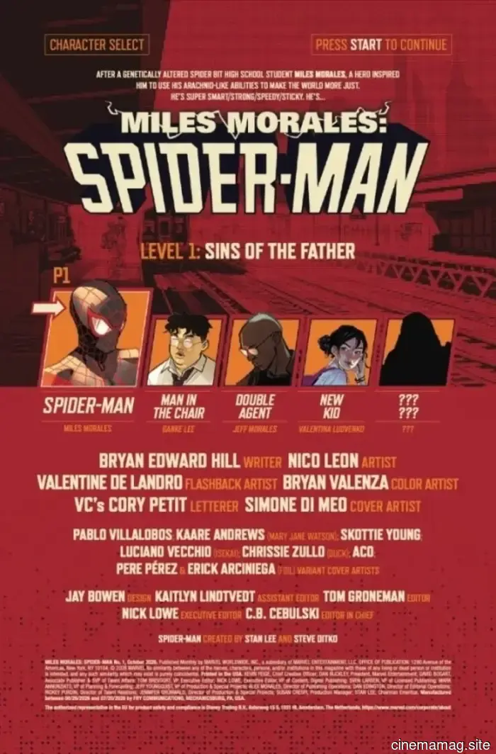 Vista previa del cómic – Miles Morales: Spider-Man #1