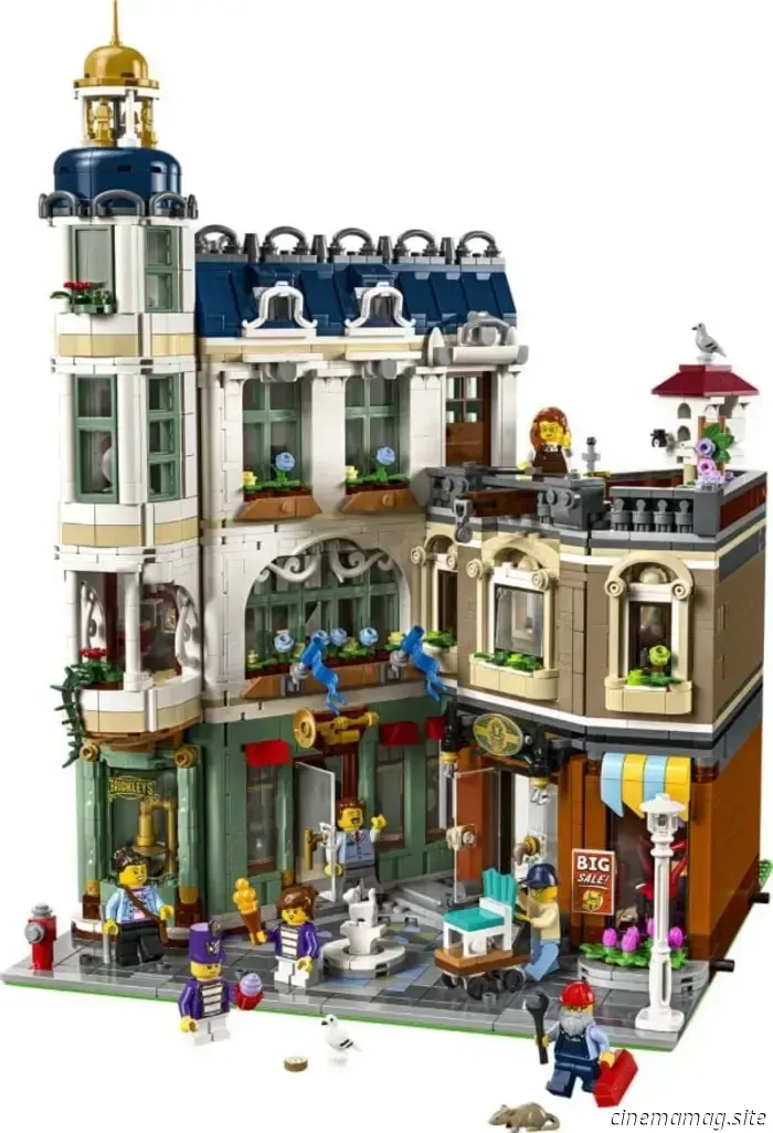 LEGO amplía su colección de edificios modulares con el set "Shopping Street".