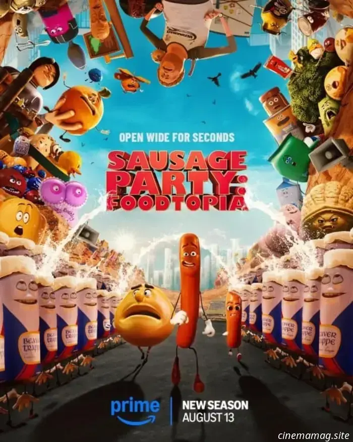 Sausage Party: Foodtopia revela el tráiler de la temporada 2