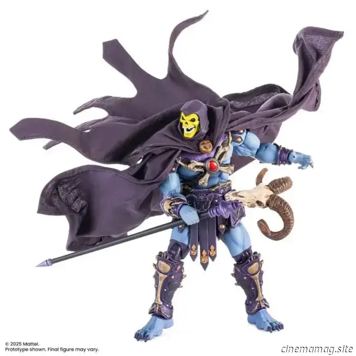 Mondo svela l'action figure MOTU200X di Skeletor dei Masters of the Universe.