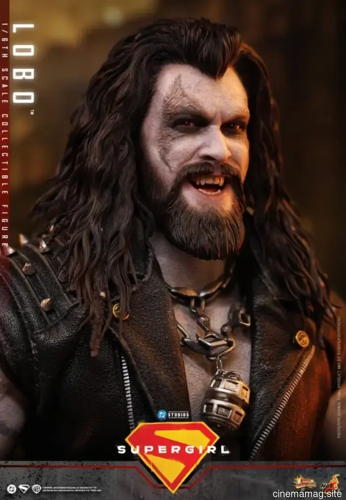 Lobo adds to Hot Toys' Supergirl movie collection with a sixth-scale action figure.
