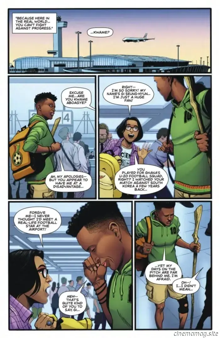 Take a glimpse at the preview for Dynamite's Captain Planet #2.