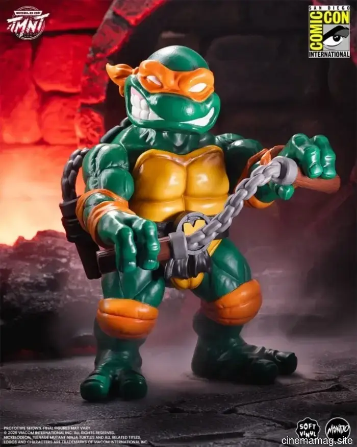 Teenage Mutant Ninja Turtles go undercover for a Comic-Con exclusive action figure collection from Mondo.