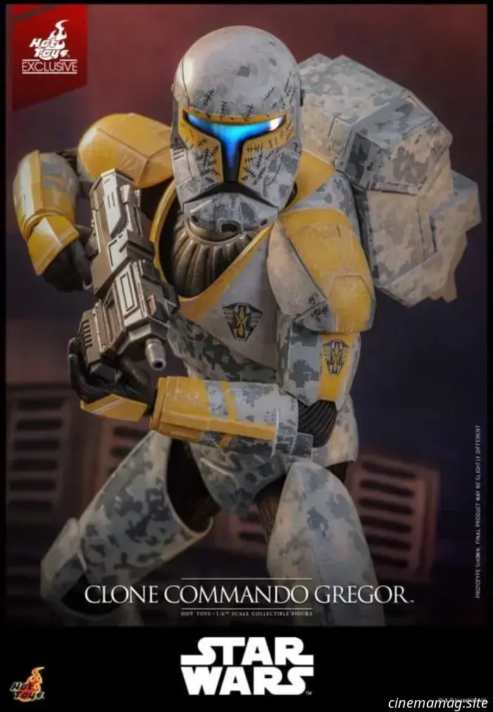 Clone Commando Gregor becomes part of Hot Toys' sixth scale action figure lineup from Star Wars.