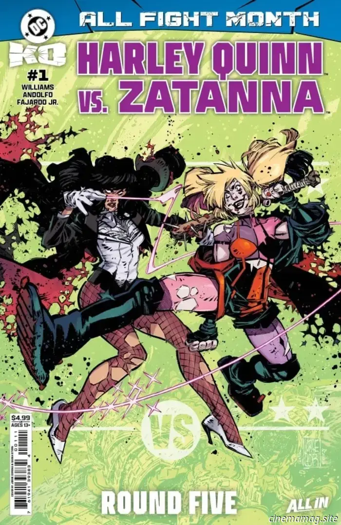 Comic Book Preview – DC K.O.: Harley Quinn vs. Zatanna #1