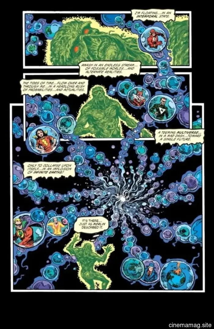 Vista previa del cómic – Swamp Thing 1989 #1