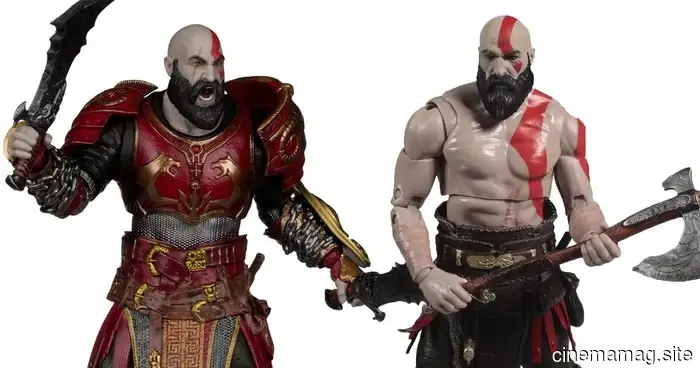 Nuove action figure di God of War Ragnarök svelate da McFarlane Toys