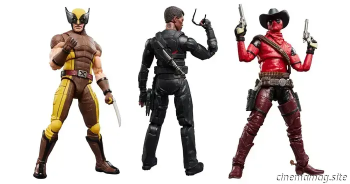 Hasbro reveals new action figures of Deadpool and Wolverine from the Marvel Legends Series.