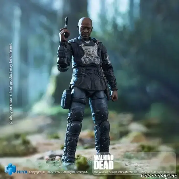 Морган Джонс пополняет коллекцию Hiya Toys «The Walking Dead Exquisite Mini Series» новой фигуркой