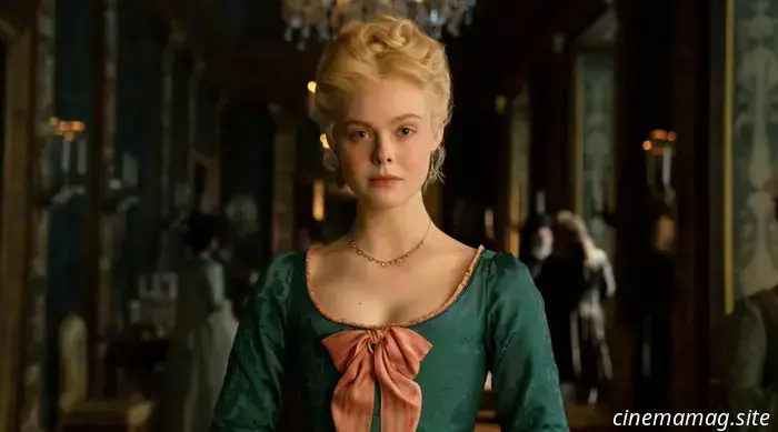 Elle Fanning plays the role of young Effie Trinket in The Hunger Games: Sunrise on the Reaping.