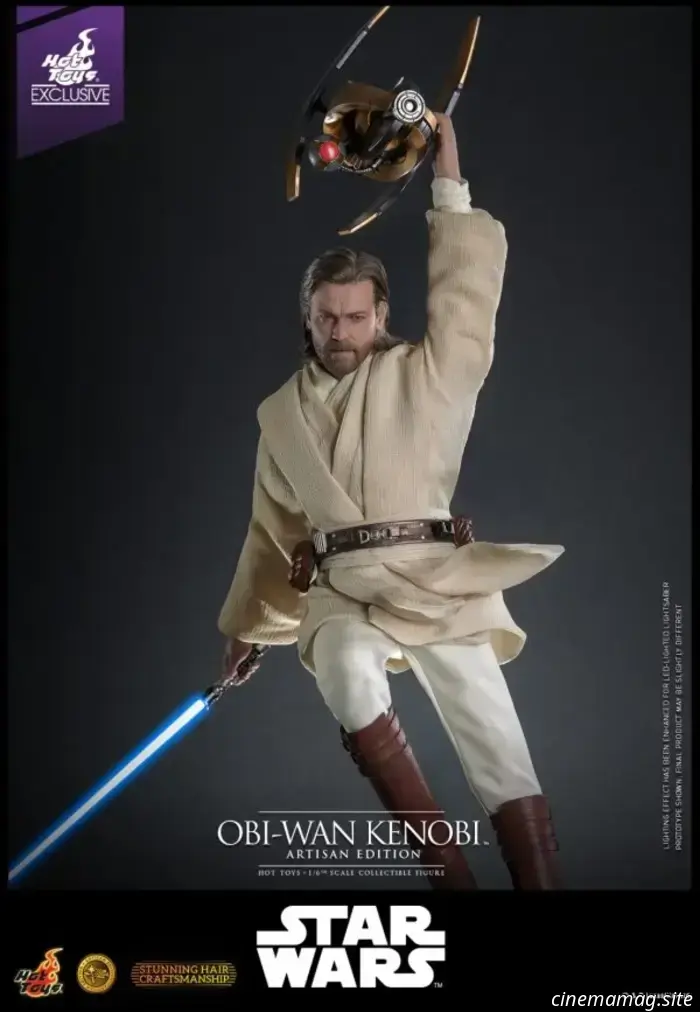 Hot Toys reveals the Artisan Edition figure of Obi-Wan Kenobi from Star Wars: Episode II - Attack of the Clones.