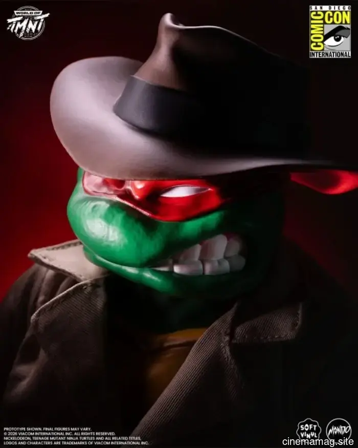Teenage Mutant Ninja Turtles go undercover for a Comic-Con exclusive action figure collection from Mondo.