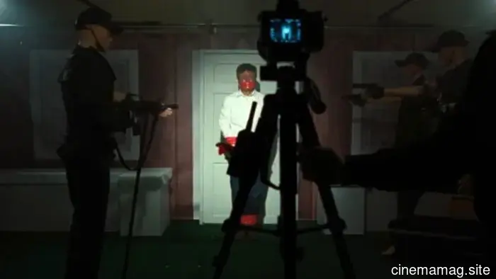 The trailer and character posters for Faces of Death caution viewers about sensitive material.