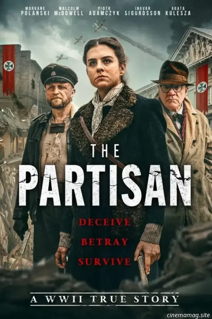 El thriller de espionaje de la Segunda Guerra Mundial The Partisan revela tráiler y póster