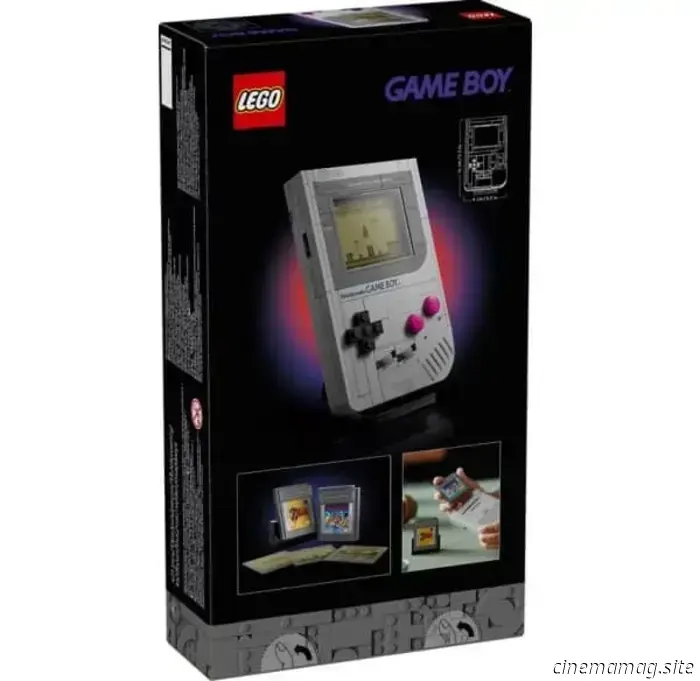 LEGO reveals its buildable set inspired by the Nintendo Game Boy.
