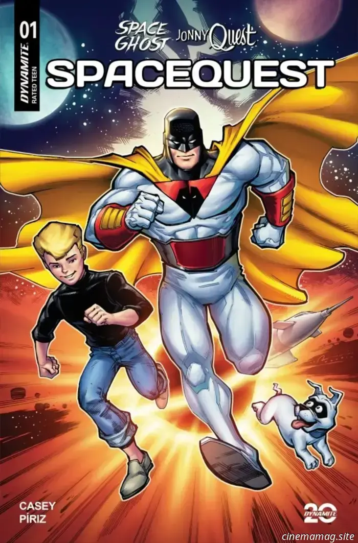 Eche un primer vistazo a Dynamite's Space Ghost &amp; Johnny Quest: Space Quest #1