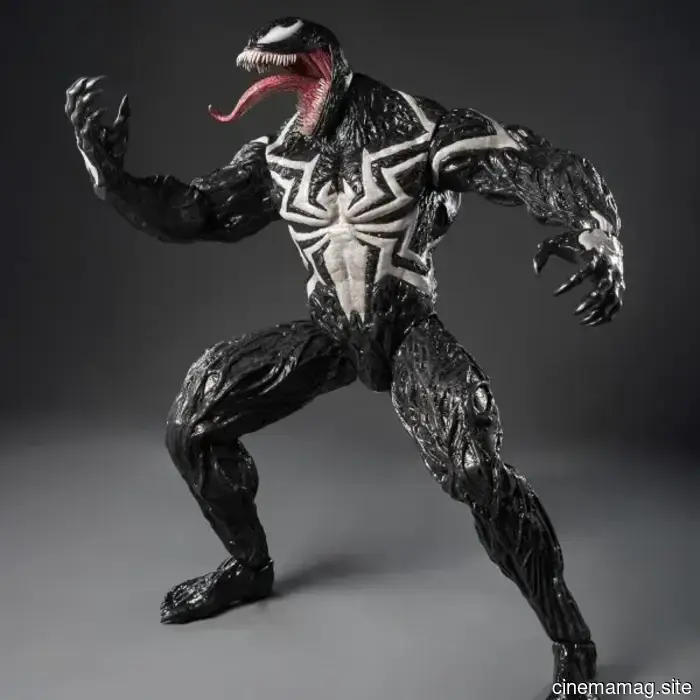 Venom recibe el tratamiento DLX de Threezero con la figura de Marvel's Spider-Man 2.