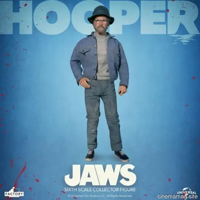 Quint e Hooper, figure in scala sei di Jaws svelate da Factory Entertainment