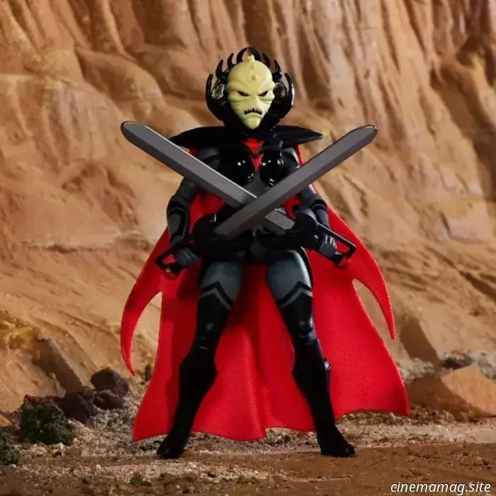 Mattel commemorates 40 years of She-Ra with the release of the Despara figure from the Masters of the Universe Origins line.