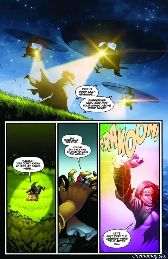 Captain Planet #1-Anteprima del fumetto