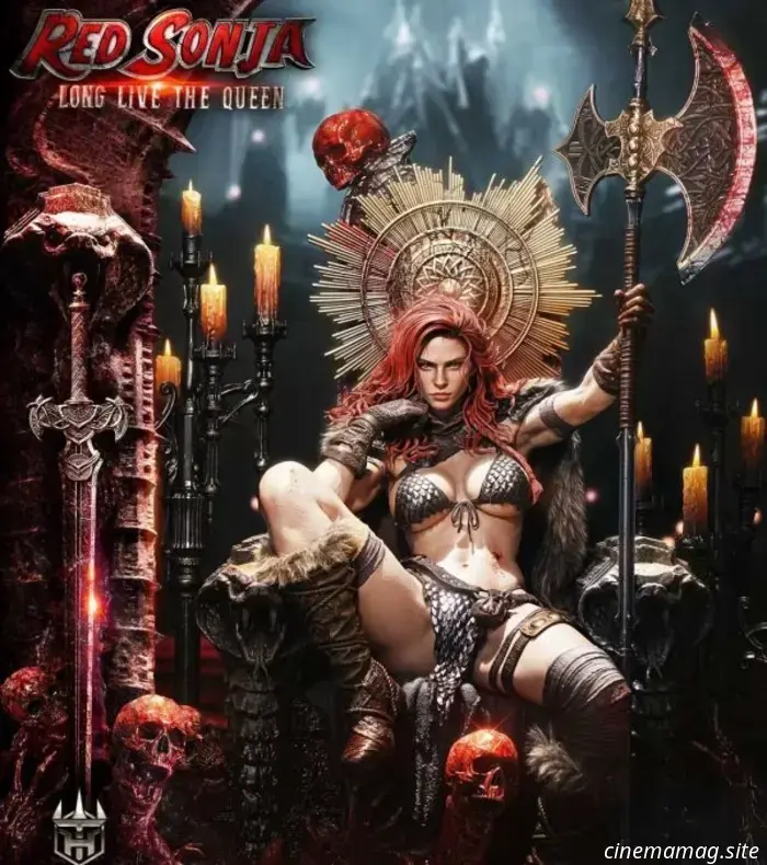 Red Sonja: la statua da collezione «Lunga vita alla regina» svelata da Prime 1 Studio