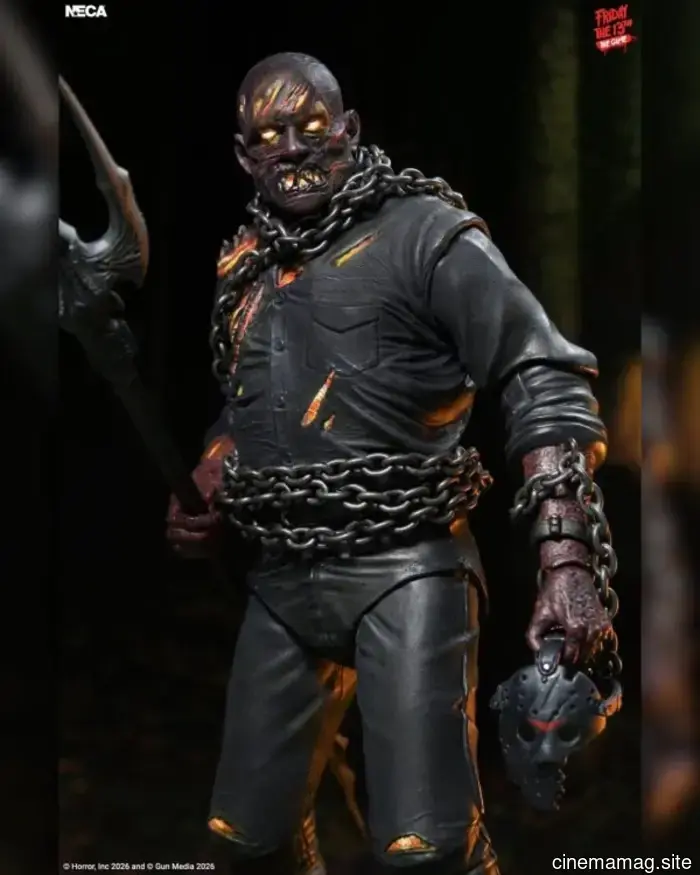 Пятница, 13-е: Ultimate Savini Jason фигурка действия из игры, выпущенная NECA