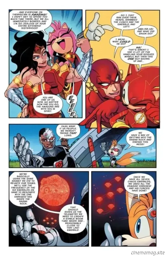 DC x Sonic the Hedgehog #5 - Comic Book Teaser