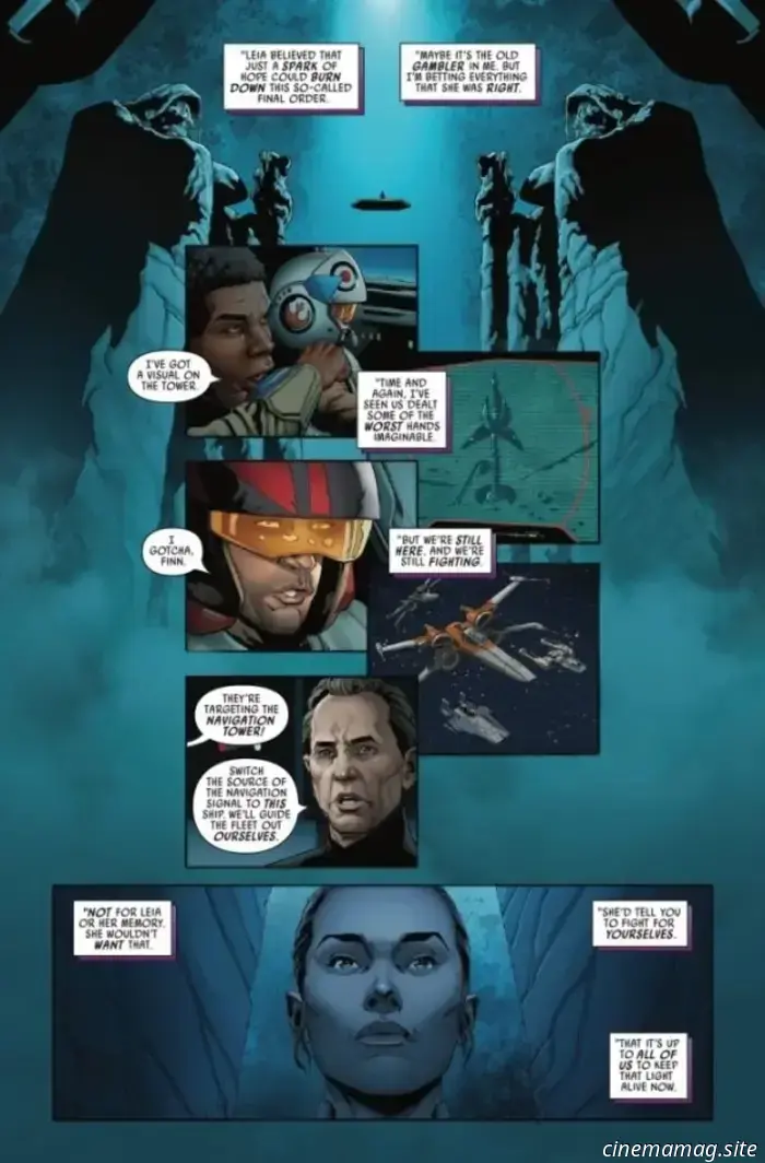 Star Wars: El ascenso de Skywalker Adaptación # 5-Avance del Cómic