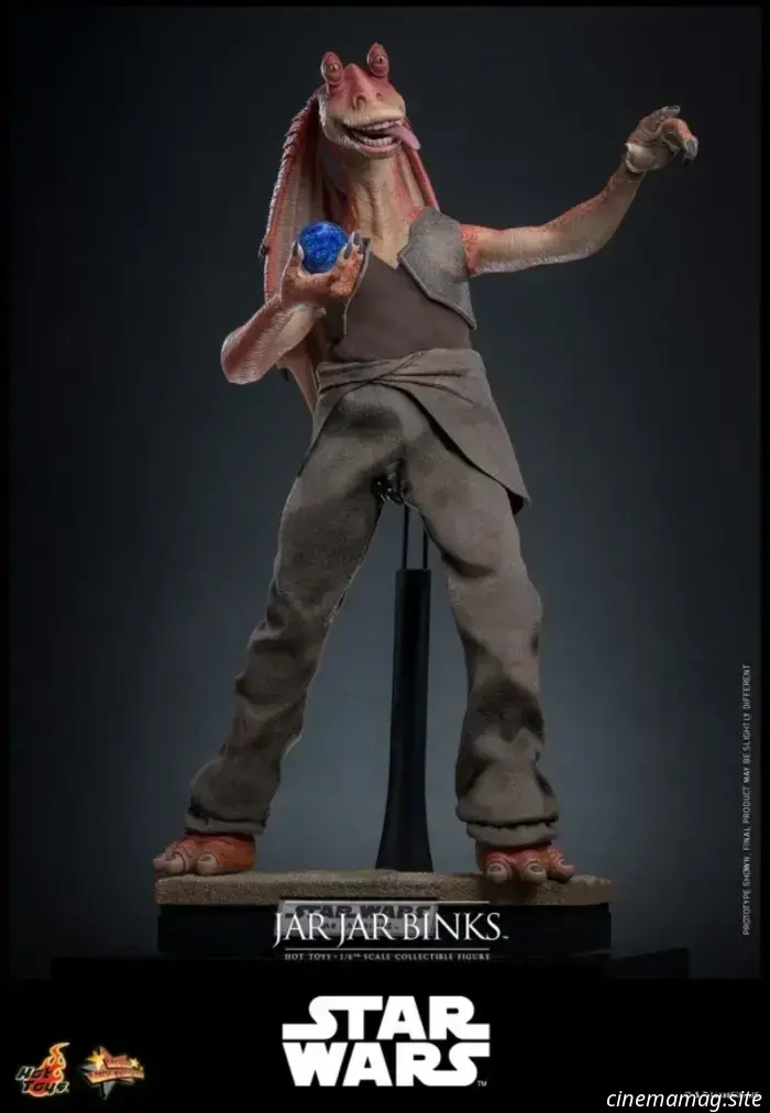 Джар Джар Бинкс присоединился к коллекции шестимасштабных фигурок Hot Toys из "Звездных войн"