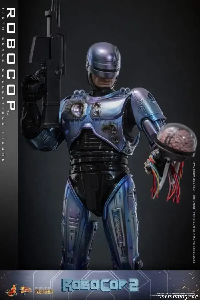 Hot Toys presenta las figuras a escala 1/6 de RoboCop y RoboCain de RoboCop 2