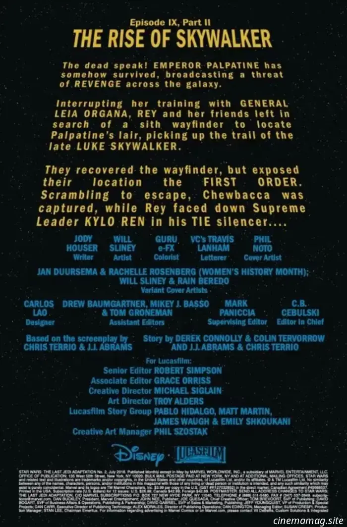 Star Wars: The Rise of Skywalker Adaptation #2 - Comic Book Sneak Peek