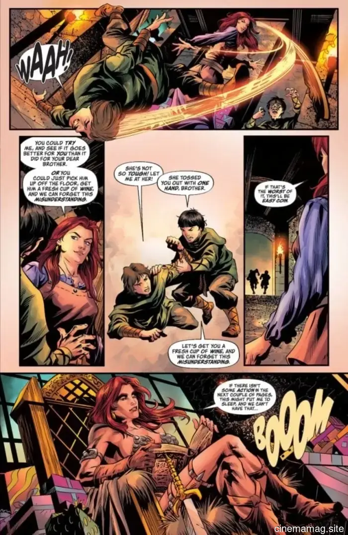 Anteprima Fumetto – Red Sonja Noir: Il Bottino e La Principessa