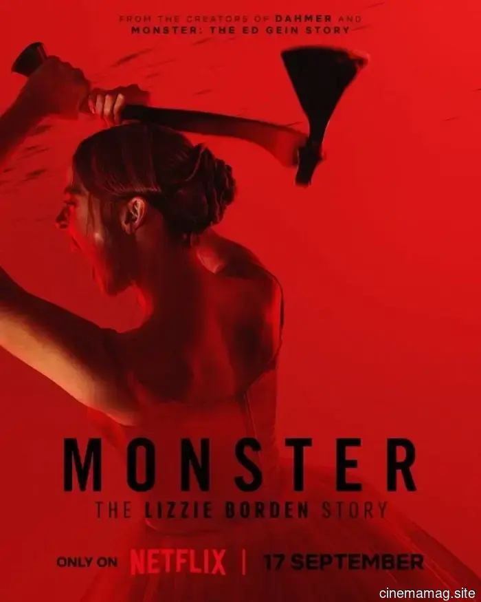 Netflix releases the initial trailer for Monster: The Lizzie Borden Story.