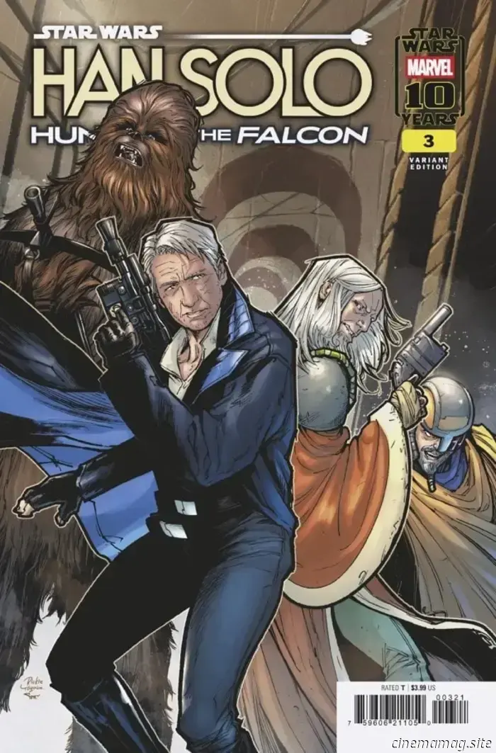 Marvel Comics publica Star Wars: Han Solo – Hunt for the Falcon #3 este miércoles que viene, y puedes echar un vistazo al avance oficial del número a continuación…

¡GRAN ROBO DEL HALCÓN! ¡HAN y CHEWIE se topan con los peligrosos Hermanos Irving! ¿Pero pueden hacerles frente los notorios hermanos que robaron el HALCÓN? ¿Y qué trato siniestro está maquinando el traficante de armas DUCAIN con el jefe de la chatarra UNKAR PLUTT?

Star Wars: Han Solo – Hunt for the Falcon #3 sale a la venta el 12 de noviembre, con un precio de $3.99.

Acerca de Amie Cranswick: Amie Cranswick ha formado parte del equipo editorial y directivo de Flickering Myth durante más de una década. Tiene experiencia en publicación y corrección de estilo y se ha desempeñado como editora en jefe de FlickeringMyth.com desde 2023.
