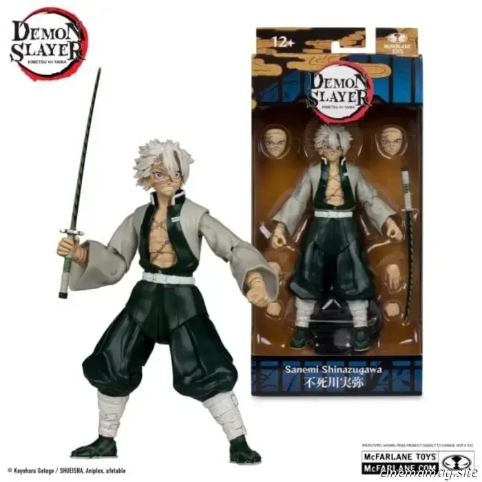 McFarlane Toys reveals new action figures based on Demon Slayer: Kimetsu no Yaiba.