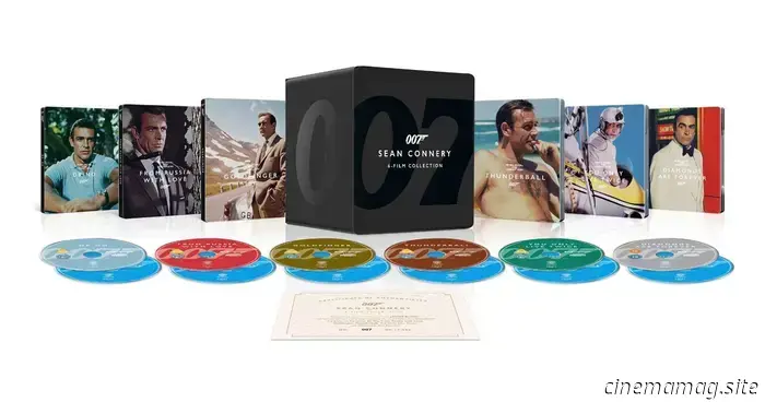 James Bond: Sean Connery 6-Film Collection set 4K Ultra HD