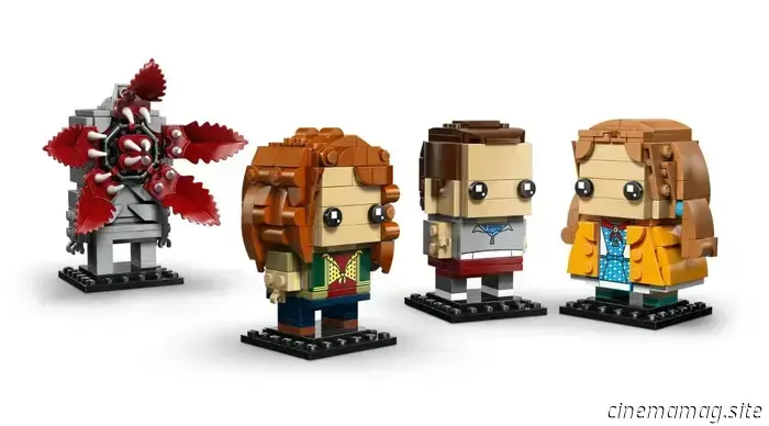 LEGO BrickHeadz Stranger Things: svelato il set di figure Eleven, Max, Demogorgon e Holly