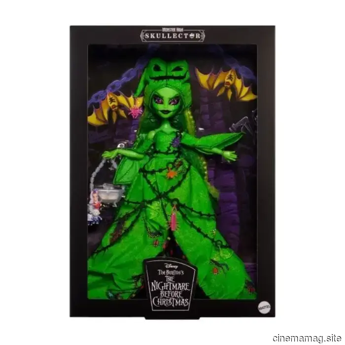 Oogie Boogie becomes part of Mattel's Monster High Skullector collection with a doll inspired by The Nightmare Before Christmas.