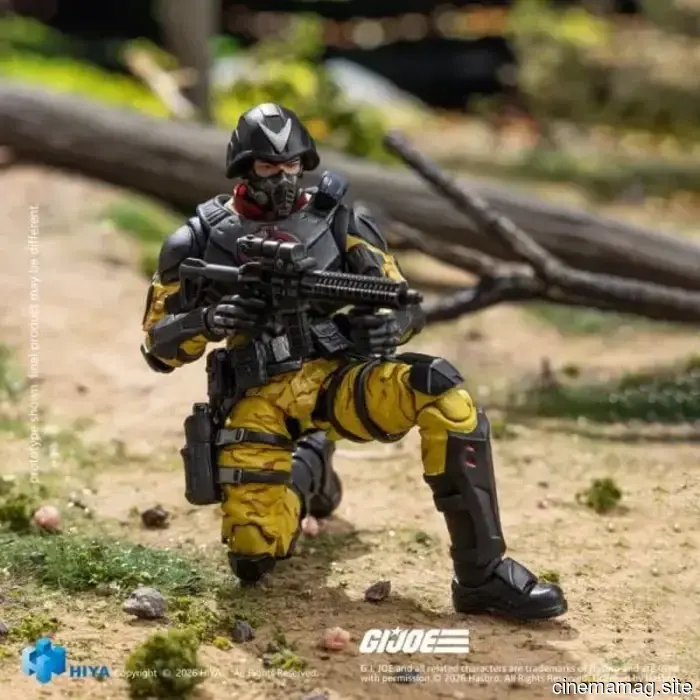 Hiya Toys has revealed the G.I. Joe Python Patrol Cobra Officer action figure from the Exquisite Basic Series.