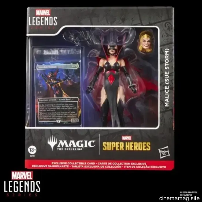 Marvel Супергерои встречают Magic: The Gathering с новыми фигурками из серии Marvel Legends.