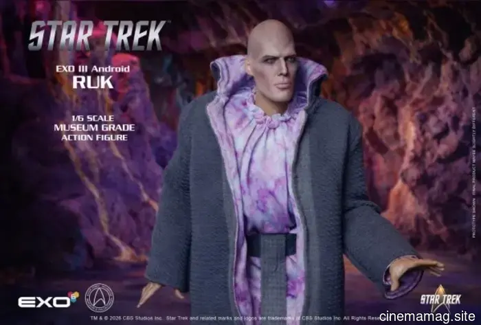 Ruk becomes part of EXO-6’s Star Trek series with the introduction of a new sixth scale figure.