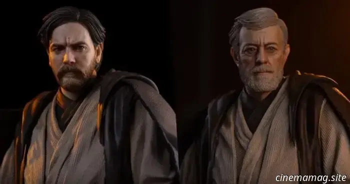 La estatua réplica "Signatures" de Obi-Wan Kenobi de Star Wars Legacy fue presentada por Iron Studios.