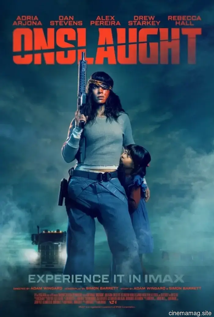Nuovo trailer per l'azione horror di A24 Onslaught con Adria Arjona