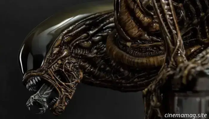 Estatua coleccionable de la serie Masterline del Museo Alien XL del Perro Alien 3 presentada por Prime 1 Studio