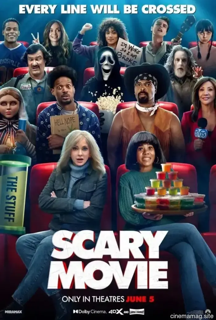 Cada línea será cruzada en el tráiler final de Scary Movie.