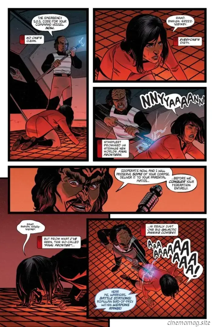 Превью комикса — «Звёздный путь: Красные рубашки» №4