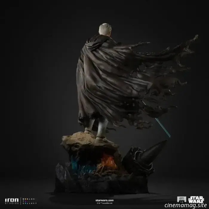 Iron Studios has revealed the Star Wars Legacy Replica statue of Obi-Wan Kenobi, complete with signatures.