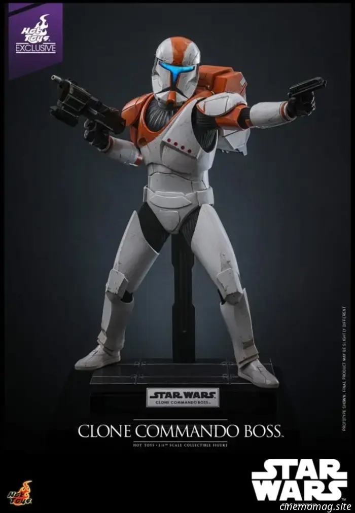 Hot Toys' Star Wars Clone Commando Boss sesta scala figura svelato