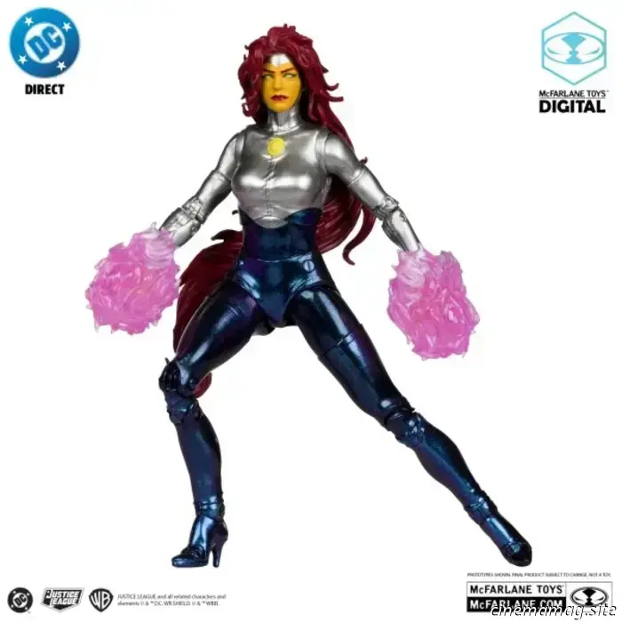 McFarlane Toys reveals new DC Direct figures of Batgirl, Blackfire, Man-Bat, and Red Tornado.