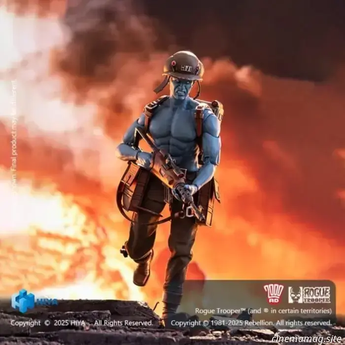 Hiya Toys aggiunge Rogue Trooper alla sua linea di action figure Exquisite Super Series.